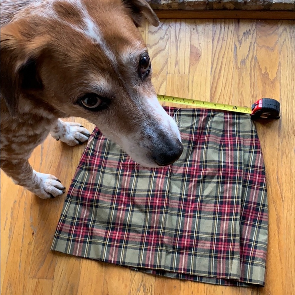 Vintage Limited plaid skirt